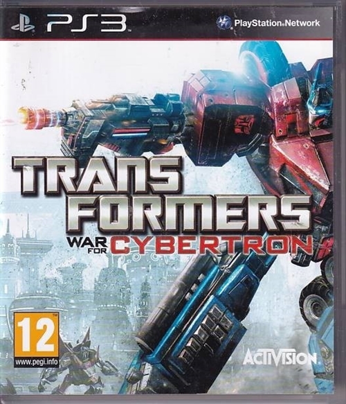 Transformers War for Cybertron - PS3 (B Grade) (Used) (eng)